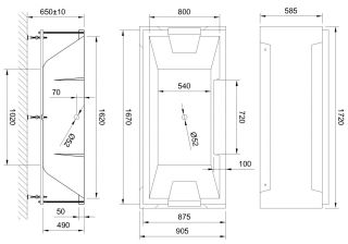 Гидромассажная ванна Royal Bath Triumph De Luxe 172x87см белый RB665101DL